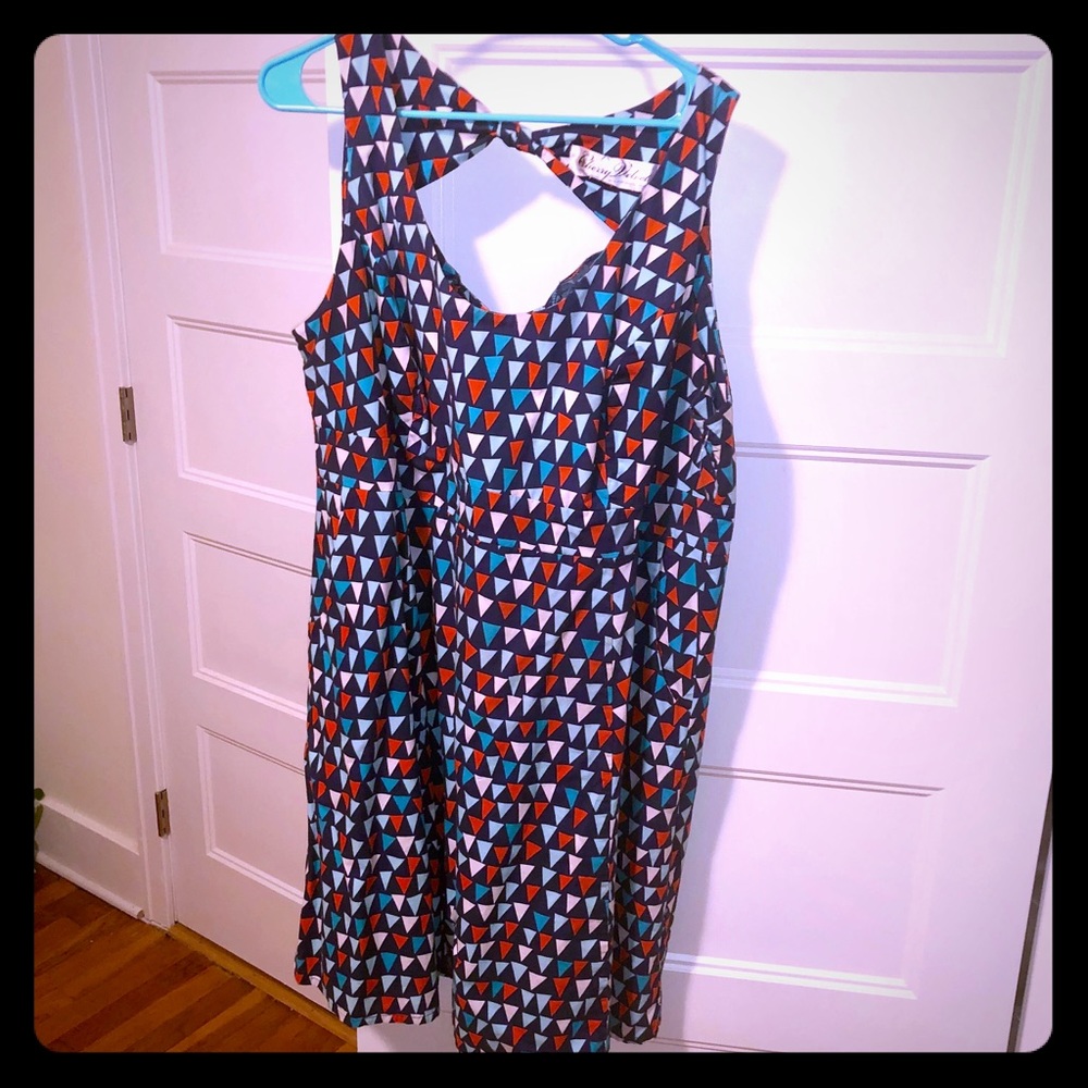Cherry Velvet dress with pockets